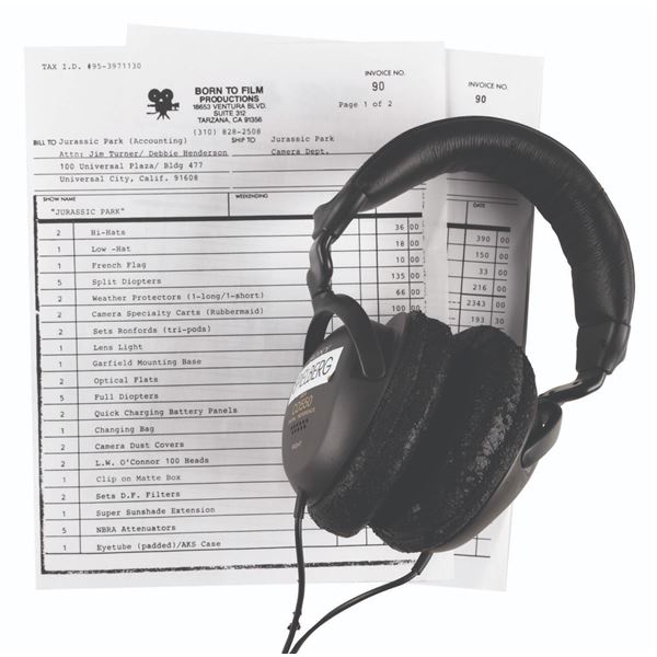 Steven Spielberg's "Jurassic Park” Headphones.
