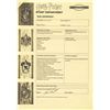 Image 4 : A Hogwarts Miniature Casting and Call Sheet from Harry Potter.