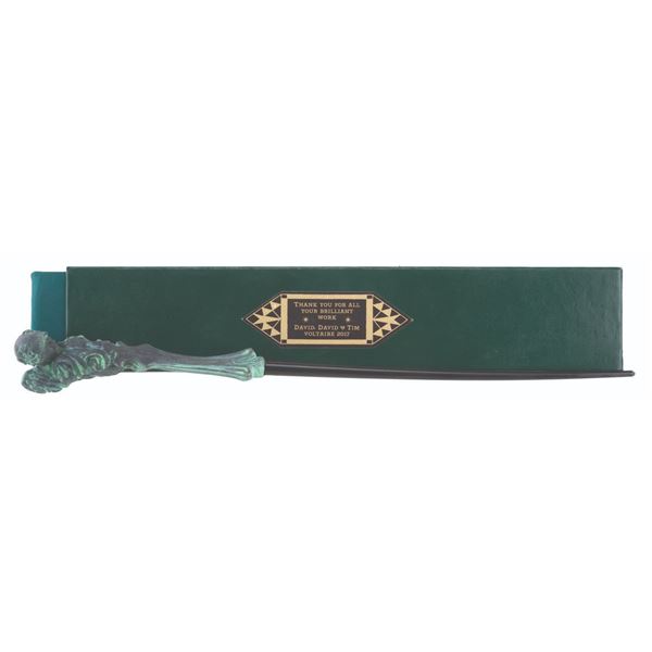 A "Fantastic Beasts: The Crimes of Grindelwald” Wand Crew Gift.