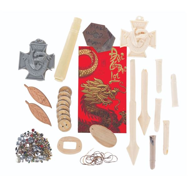 A Prop Test and Surplus Piece Collection from The Hobbit.