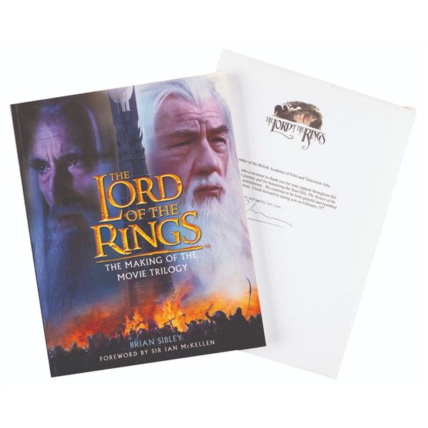 A Lord of the Rings Book and BAFTA Voter Letter.