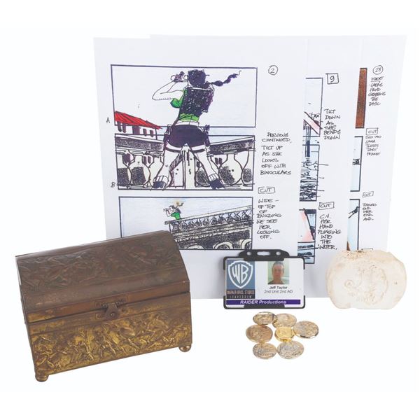"Lara Croft" Props and Storyboards.