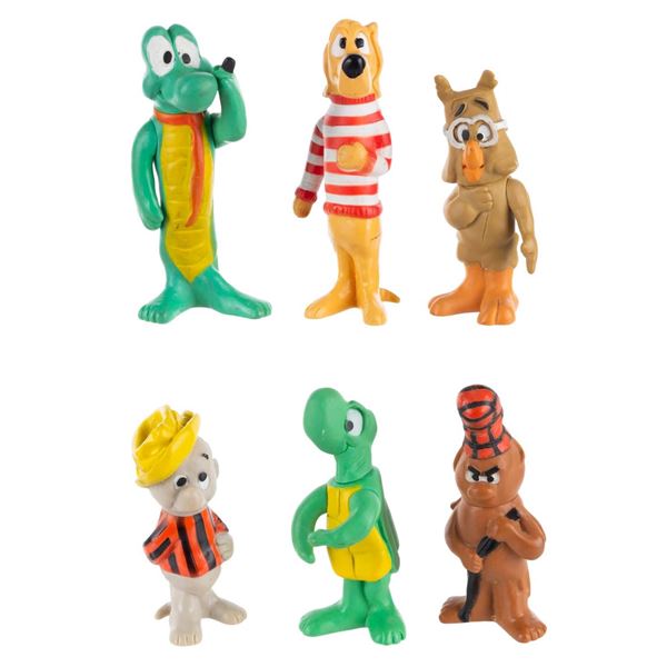 Walt Kelly's Pogo Set of Six Vinyl Figures.