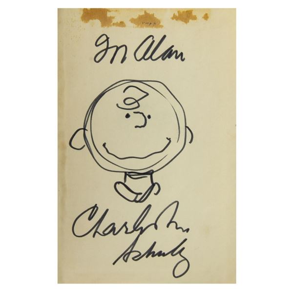 More Peanuts Signed with a Sketch by Charles Schulz.