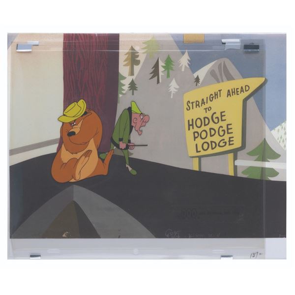 An Original Production Cel of Mr. Magoo from "The Ragtime Bear."