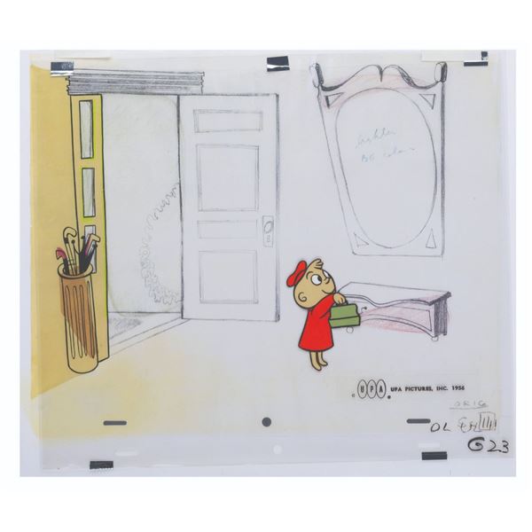 An Original Production Cel of Gerald McBoing Boing.