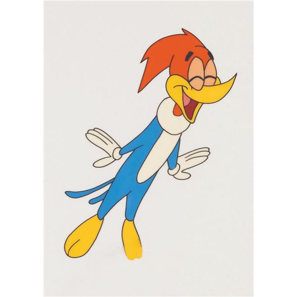 A Signed Woody Woodpecker Limited Edition Cel.