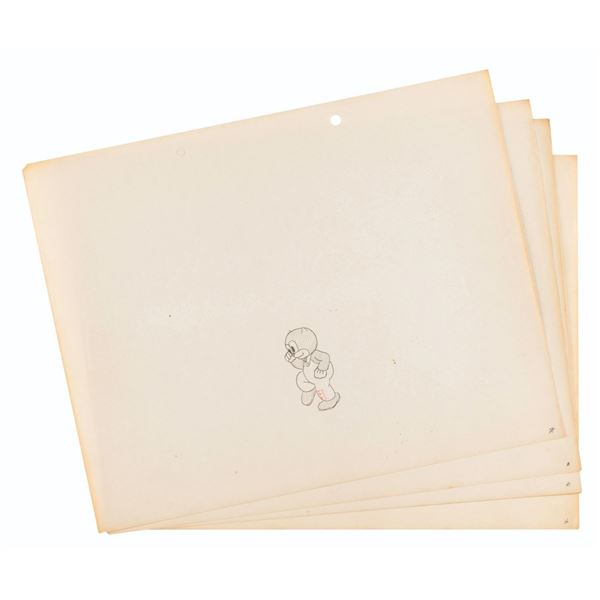 A Beans the Cat Production Drawing Collection.