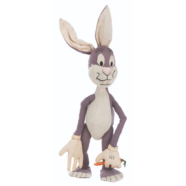 A One-of-a-Kind Bugs Bunny Doll by Charlotte Clark.