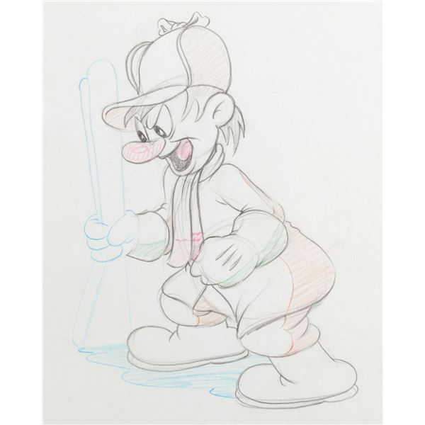 A "Hare-um Scare-um” Production Drawing.