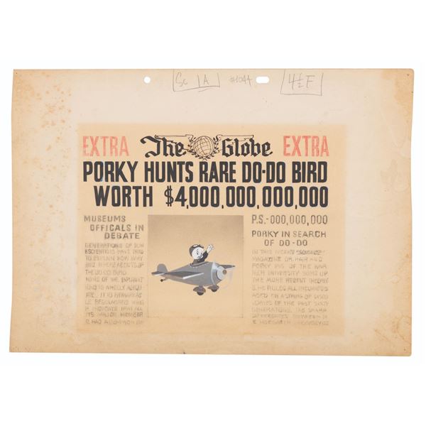 A "Dough for the Do-Do” Production Background.