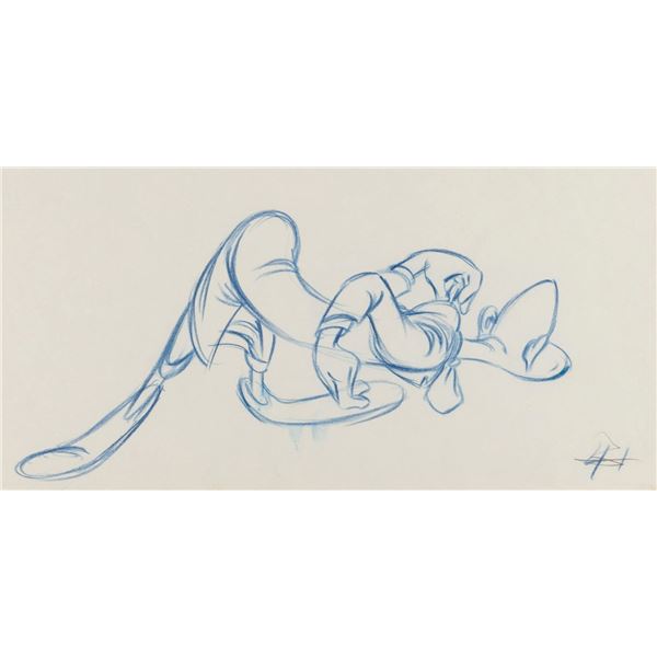 A ”Coal Black and de Sebben Dwarfs” Prince Chawmin’ Production Drawing.