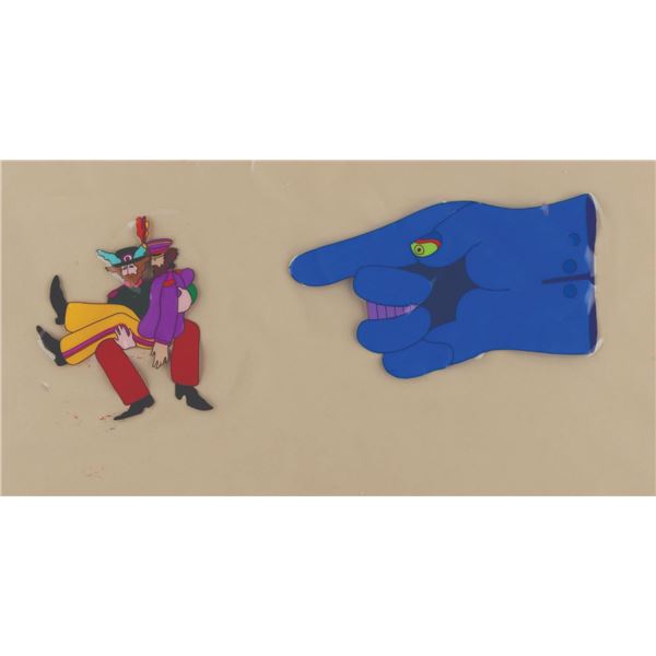 A Dreadful Flying Glove "Yellow Submarine” Production Cel.