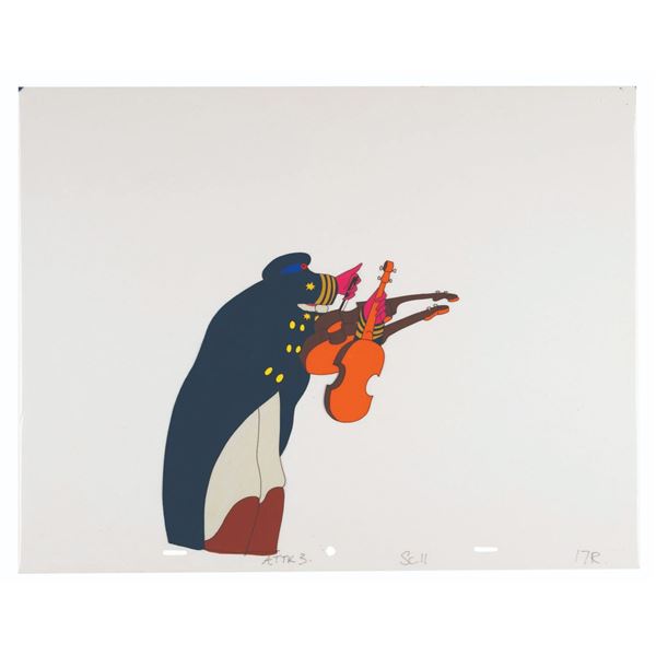 An Old Fred "Yellow Submarine” Production Cel.