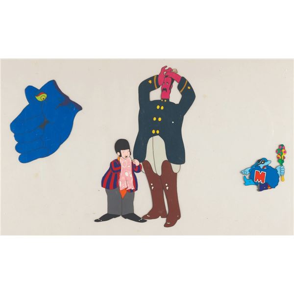 A Multiple Character "Yellow Submarine” Production Cel.