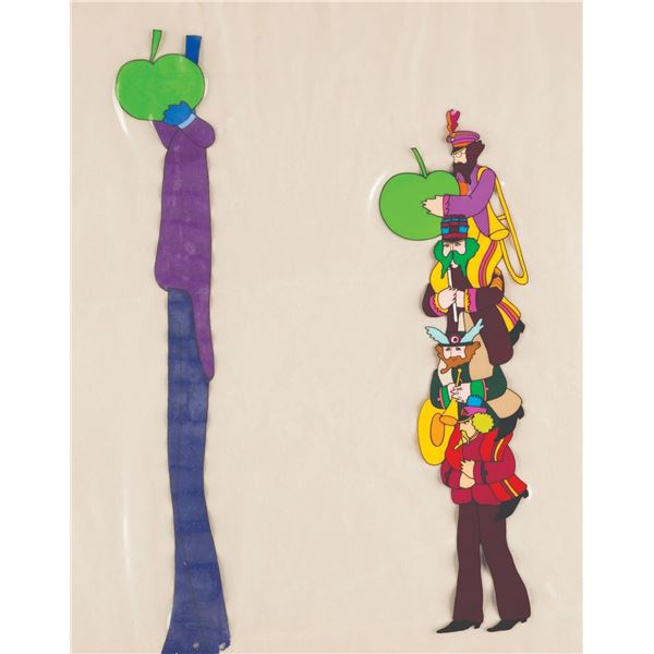 A Sgt. Pepper’s and Apple Bonker "Yellow Submarine” Production Cel.