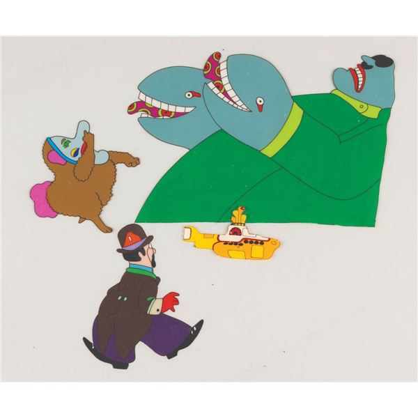 A Multiple Character "Yellow Submarine” Production Cel.