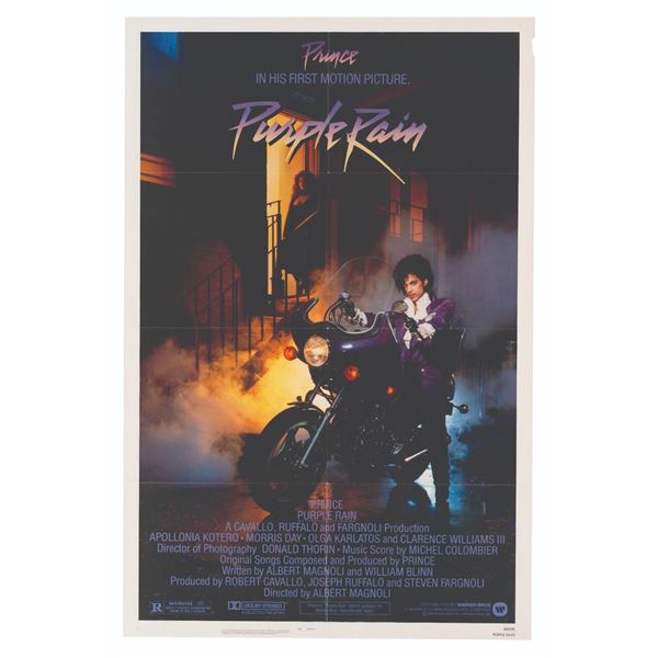 A "Purple Rain" One-Sheet.