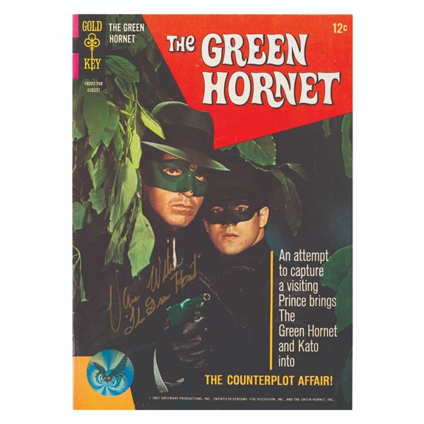 A Van Williams Signed "The Green Hornet" Comic.