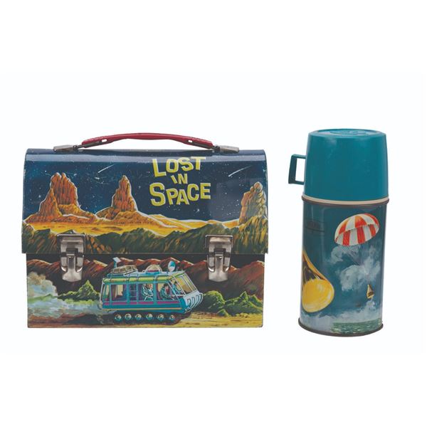 A "Lost in Space” Lunchbox and Thermos Set.