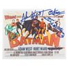 Image 1 : A Multi-Signed "Batman: The Movie" Lobby Card Print.