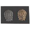 Image 1 : A "Game of Thrones” Pair of Lannister Armor Ornaments.