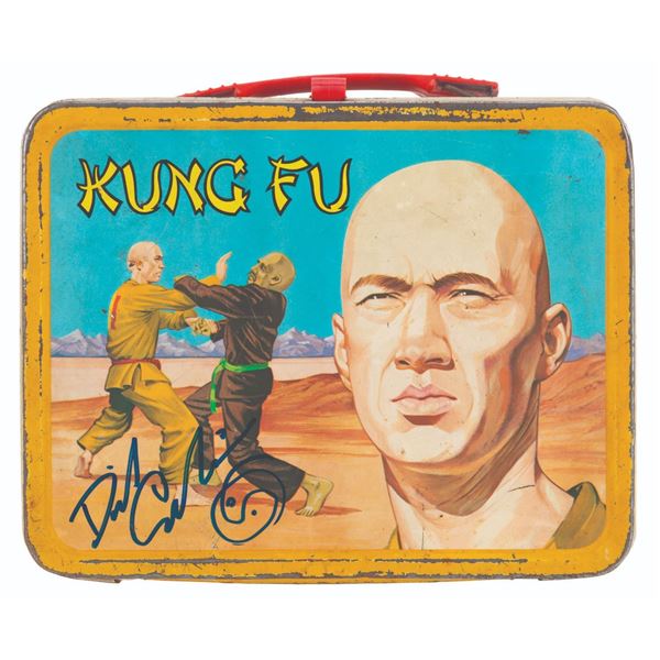 A David Carridine Signed "Kung-Fu" Lunchbox.