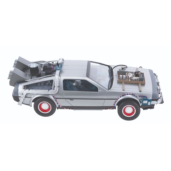 An Aoshima "Back to the Future Part III” DeLorean Model Kit Prototype.