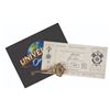 Image 1 : A Wizarding World of Harry Potter VIP Preview Invitation, Gringotts Bank Note, and Vault Key.