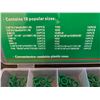 Image 2 : Green O-Ring Assortment Kit - 270 Piece - Contains 18 Popular Sizes