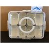 Image 1 : Plastic Enclosed Container with 8 Separate Removable Compartments