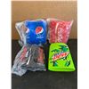 Image 1 : 4 Pack Beer Can Covers Pepsi/Coke/Mountian Dew/ Coke Zero