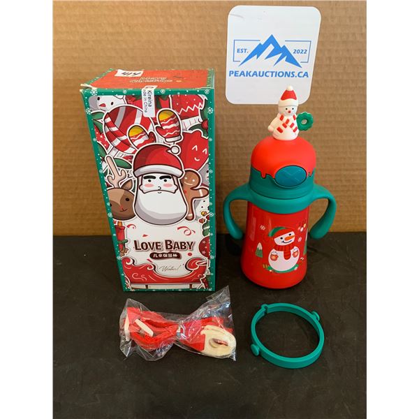 Christmas Water Bottle 12oz
