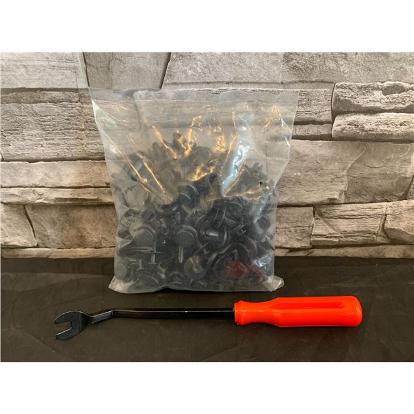 GRC-30 120 Pcs Plus Fastener Remover Backlings Hole Plugs