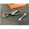 Image 2 : Multi-function Lighter Keychain with Flint Metal Match Starter & Bottle Opener