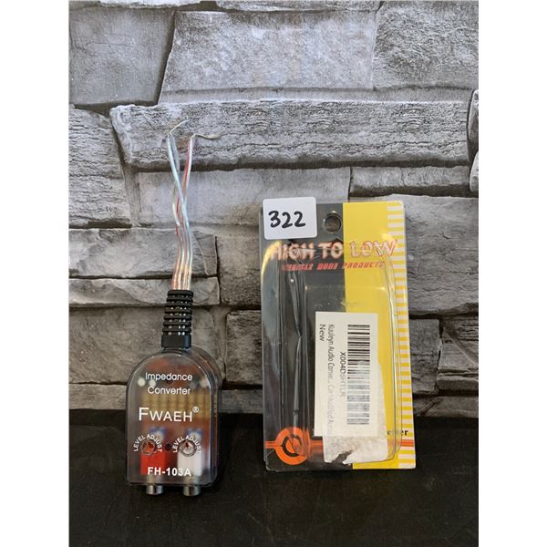 High To Low Impedance Converter