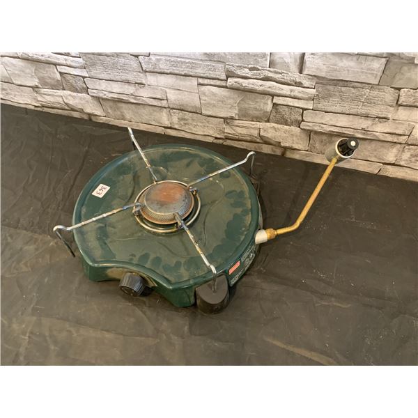 Portable Propane Camp Stove Missing 1 Rubber Leg