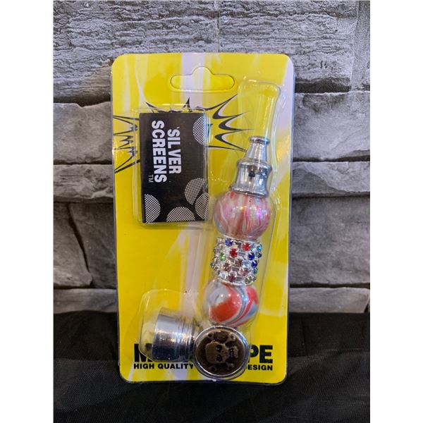 Portable Pipe Beads Metal With Screens