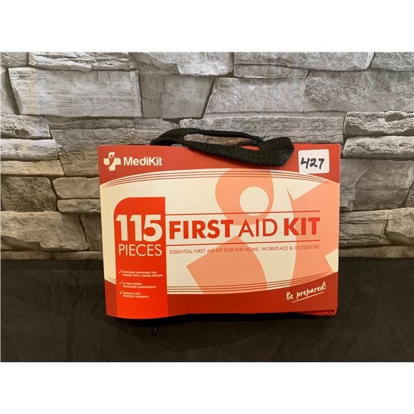 Medi Kit First Aid Kit 115 Pieces