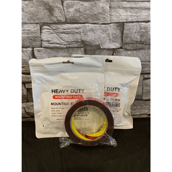 Heavy Duty Mounting Tape Width 24mm x 16'