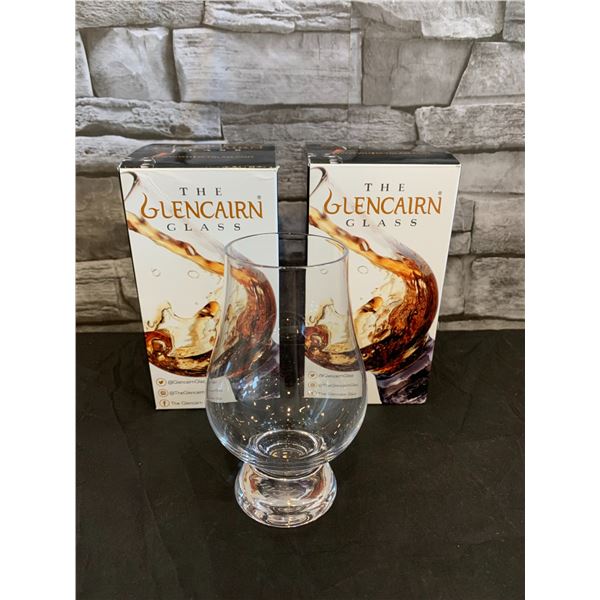 Lot of 2 The Offical Whisky Glass Glencairn Glass