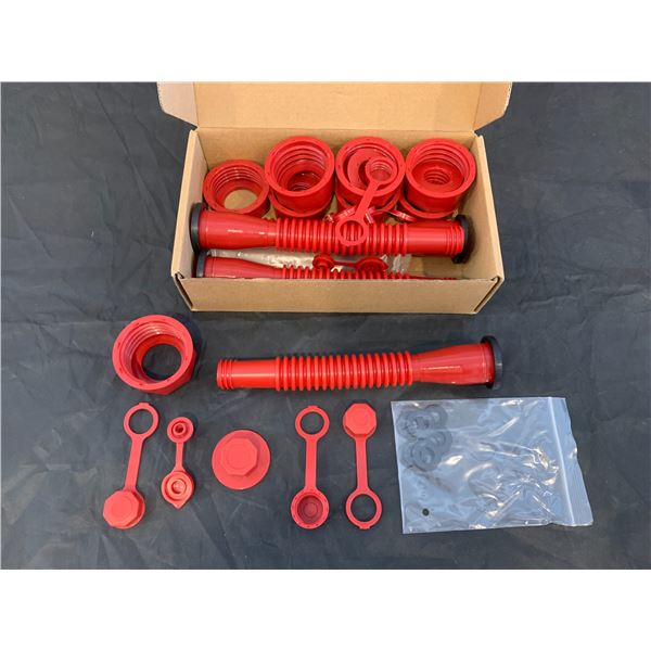 33 Pcs Gas Can Nozzle or Smooth Flow Red