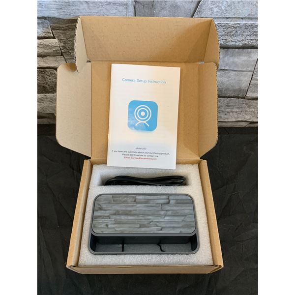 Smart Clock With Hidden Camera