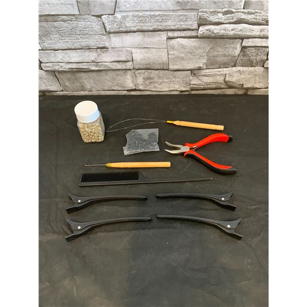 Duufin Hair Extensions Tools Kit 500 Pcs