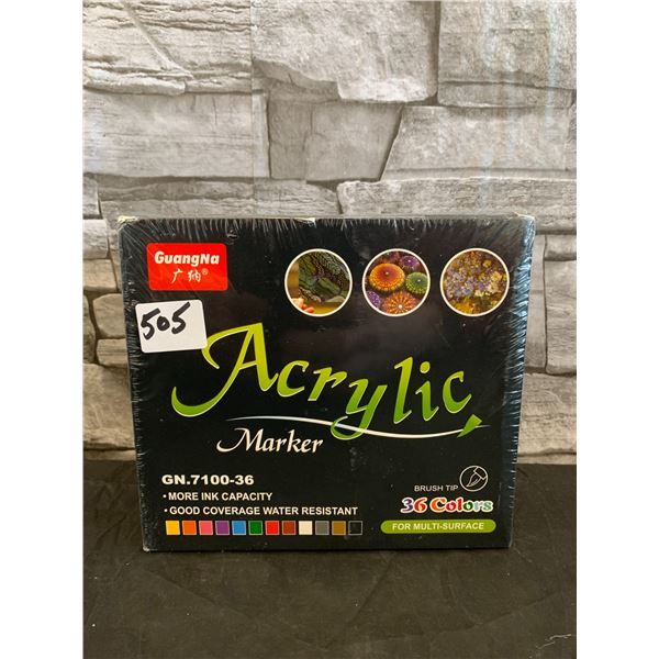 Guangna Acrylic Markers 36 Colours