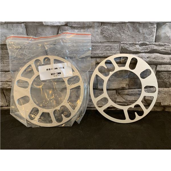 StanceMagic 2Pcs 3mm Hubcentric 5x100 and 5x112 Wheel Spacers 57.1 Bore Compatible With Audi tt A4 A