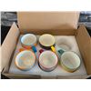 Image 1 : Selamica 11.7 oz Coffee Cups Multi Colour 5 Pcs