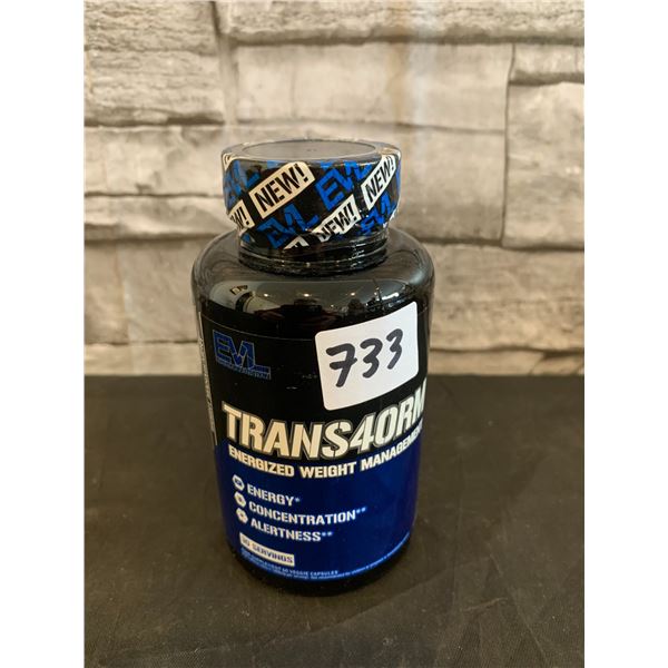 Evlution Nutrition Trans4orm Energized Weight Management 30 Servings