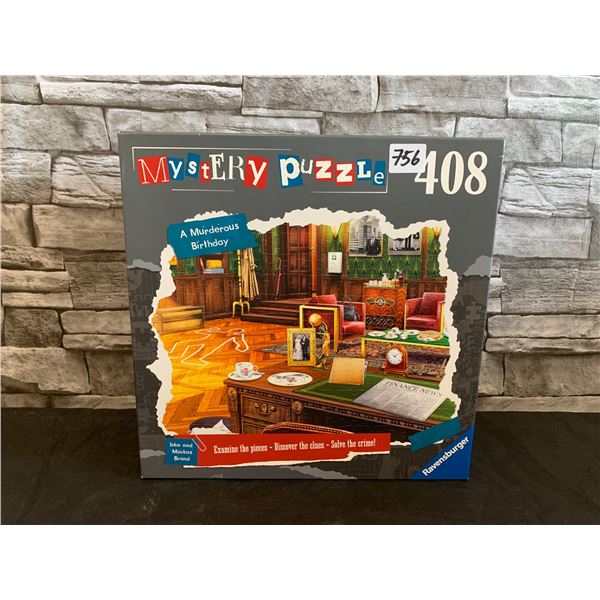 Mystery Puzzle 408 Pcs Ravensburger A Murderous Birthday
