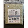 Image 1 : Itsoft Extra Large Plush Mat 34x21 Sage Green